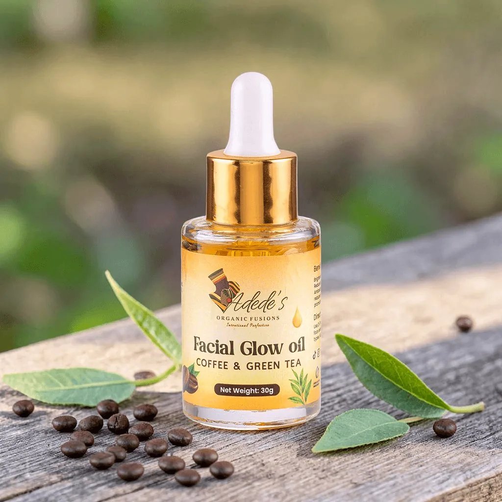 Facial Glow Oil - Coffee & Green Tea - Image 1
